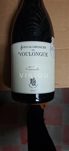 Linguadoca e Rossiglione Paese d'Oc Voulongue Solo de Grenache Toccata 2020
