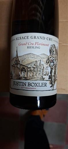 Alsasko Alsasko Grand Cru Grand Cru Justin Boxler Grand Cru Florimont 2019
