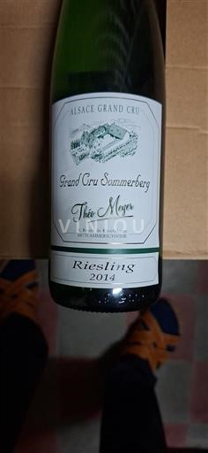 Alsácia Alsácia Grand Cru Grand Cru Domaine Theo Meyer Grand Cru Sommerberg 2014