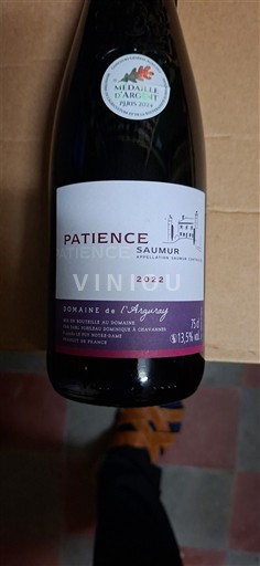 Loiren laakso Saumur Domaine L'Arguray Patience 2022