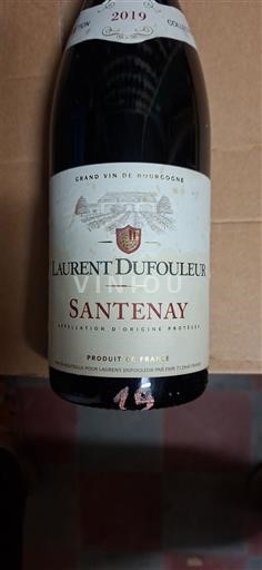 Borgonha Santenay Domaine Laurent Dufouleur 2019