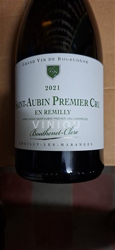 Burgundsko Saint-Aubin Premier Cru Domaine Bouthenet-Clerc En Remilly 2021