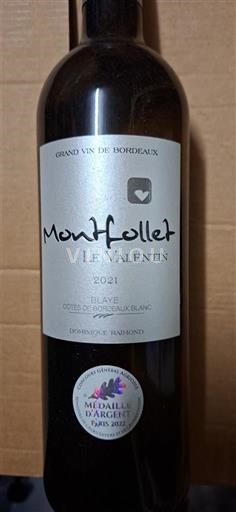 Bordeaux Blaye-Côtes-de-Bordeaux Château Montfollet Le Valentin 2021