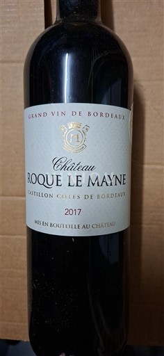 Burdeos Castillon-costas-de-burdeos Château Roque Le Mayne 2017