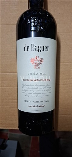Litoral Goriška Brda Baguer Merlot - Cabernet franc 2018