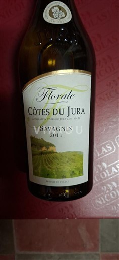 Jura Côtes du Jura Fruitière Vinicole de Pupillin Florale 2011