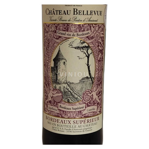 Bordeaux Bordeaux Supérieur Château Bellevue 2022