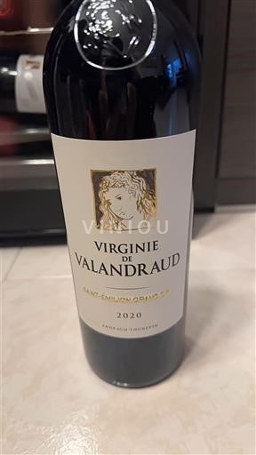 Bordeaux Saint-Émilion Grand Cru Grand Cru Virginie de Valandraud 2020