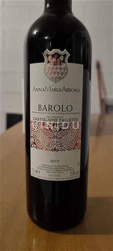 Piemonte Barolo Anna Maria Abbona Castiglione Falletto 2017