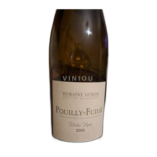 Bourgogne Pouilly-fuissé Premier Cru Jean-françois Gonon Vieilles vignes 2010