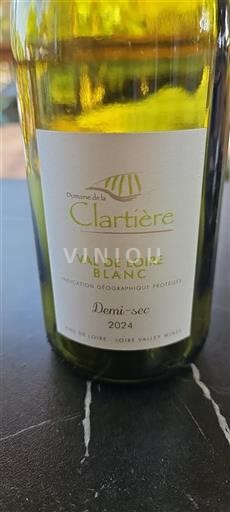 Thung lũng sông Loire Thung lũng Loire Domaine La Clartière 2024