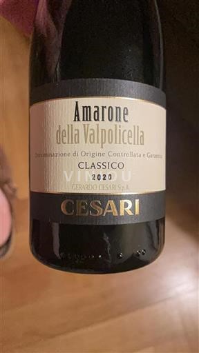 Vêneto Amarone della Valpolicella Gerardo Cesari 2020