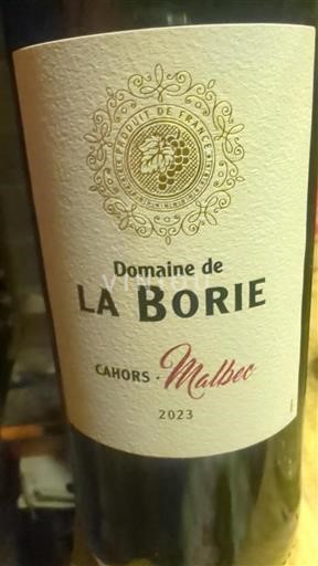 South West Cahors Domaine La Borie 2023