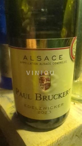 Elsass Grand Cru Paul Bruckert Edelzwicker 2023