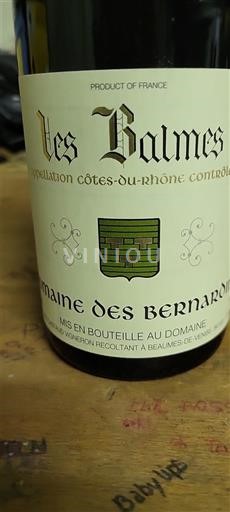 Vallée du Rhône Côtes-du-rhône Domaine des Bernardins Les Balmes 2021