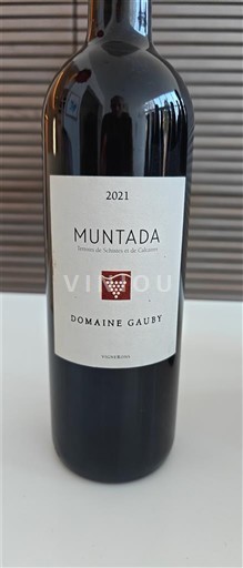 Languedoc a Roussillon Katalánská pobreží Domaine Gauby Muntada 2021