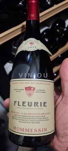 Beaujolais Fleurie Mommesin La Grande Saint-Pierre 2020