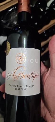 Burdeos Bordeaux Château Haute Brande L'Authentique 2020