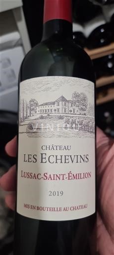 Bordeaux Lussac-saint-émilion Château Les Echevins 2019