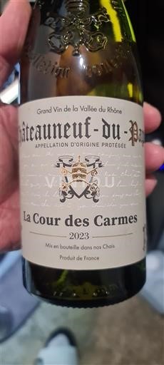 Rhône Valley Châteauneuf-du-Pape La Cour des Carmes 2023