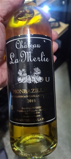 Sudoeste Monbazillac Château La Merlie 2010