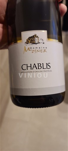 Burgundi Chablis Domaine Mosnier 2024