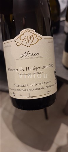 Alsazia Klevener di Heiligenstein Gloeckler-Brenner 2024