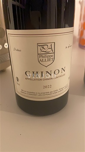 Thung lũng sông Loire Chinon Domaine Philippe Alliet 2022