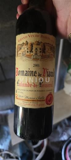 Bordeaux Lalande-de-Pomerol Château Viaud 2001