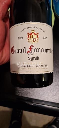 Thung lũng Rhône Không được chỉ định Clément Daniel Grand Fauconnier Syrah 2023