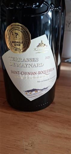 Languedoc Saint-Chinian Roquebrun Terrasses de Maynard 2020
