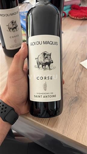 Korsika Ospecificerad Vignerons de Saint Antoine Roi du Maquis Icke årgångsbetecknad