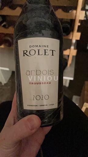 Jura Arbois Domaine Rolet Trousseau 2020