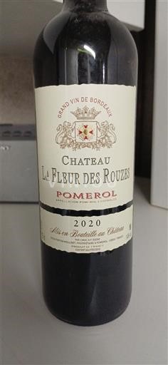 Bordeaux Pomerol Château La Fleur des Rouzes 2020