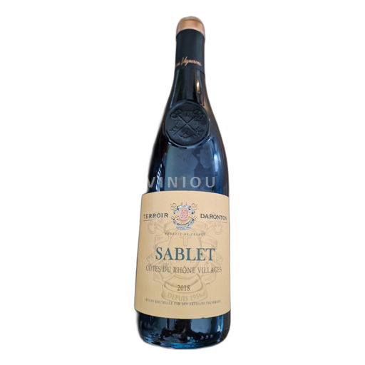 Rhônetal Côtes-du-Rhône-Dörfer Terroir Daronton Sablet 2018