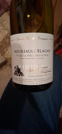 Bourgogne Meursault Premier Cru Domaine Sylvain Langoureau La Pièce Sous le Bois 2023
