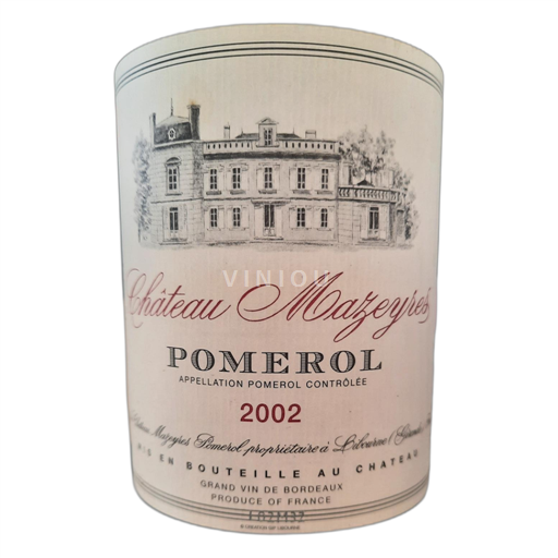 Bordeaux Pomerol Château Mazeyres 2002