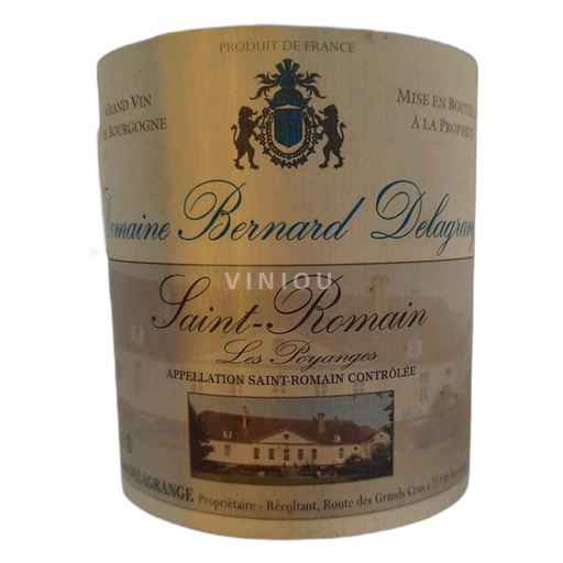 Bourgogne Saint-Romain Domaine Bernard Delagrange Les Perriéres 2018