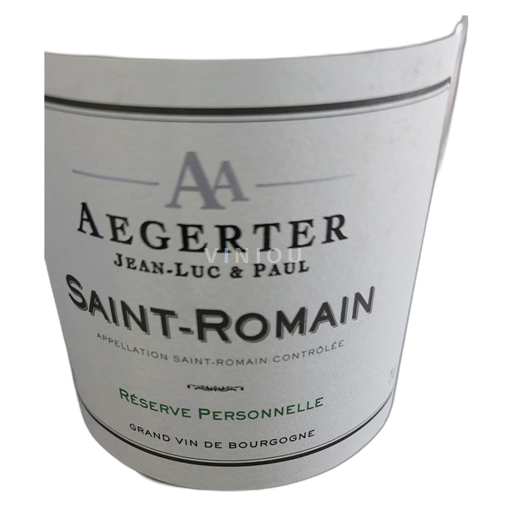 Burgund Saint-Romain Aegerter Jean-Luc & Paul Réserve Personnelle 2018
