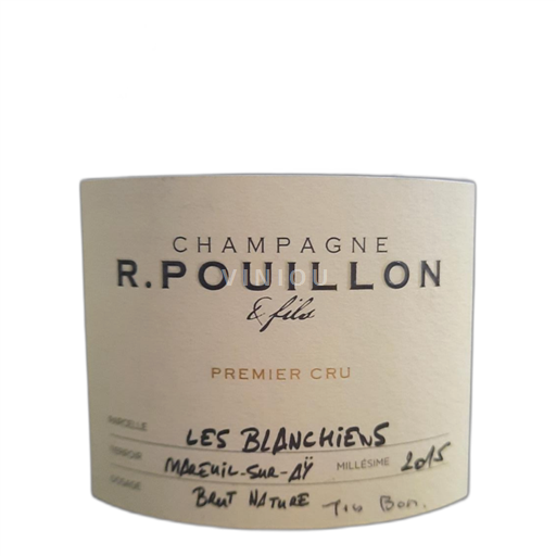 Šampanja Ni doloceno R. Pouillon & Fils Les Blanchiens 2015