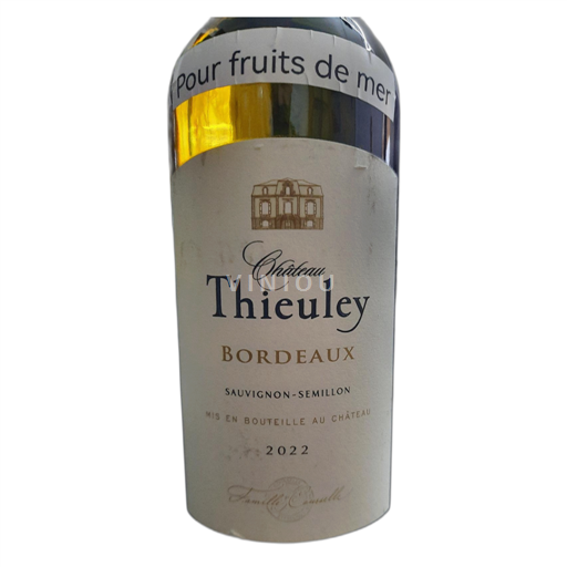Bordeaux Château Thieuley Sauvignon-Semillon 2022