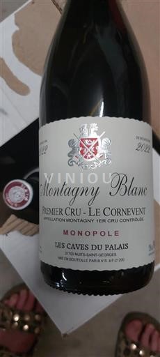 Burgundija Montagny Premier Cru Les Caves du Palais Le Cornevent 2022