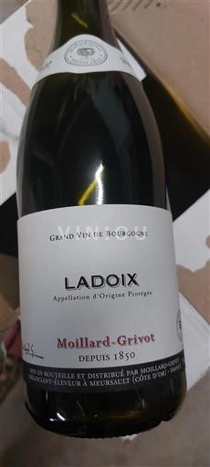 Bourgogne Ladoix Moillard-Grivot Icke årgångsbetecknad