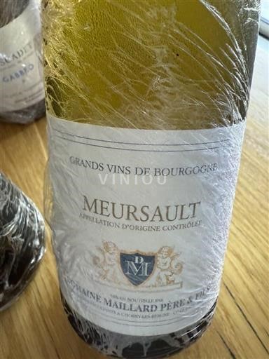 Burgundy Meursault Domaine Maillard Père & Fils 2021
