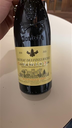 Rhônevallei Châteauneuf-du-Pape Grand Cru Château Des Fines Roches 2020