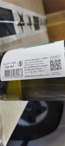 Languedoc ja Roussillon Katalonianrinteet Domaine La Différence La petite racine 2024