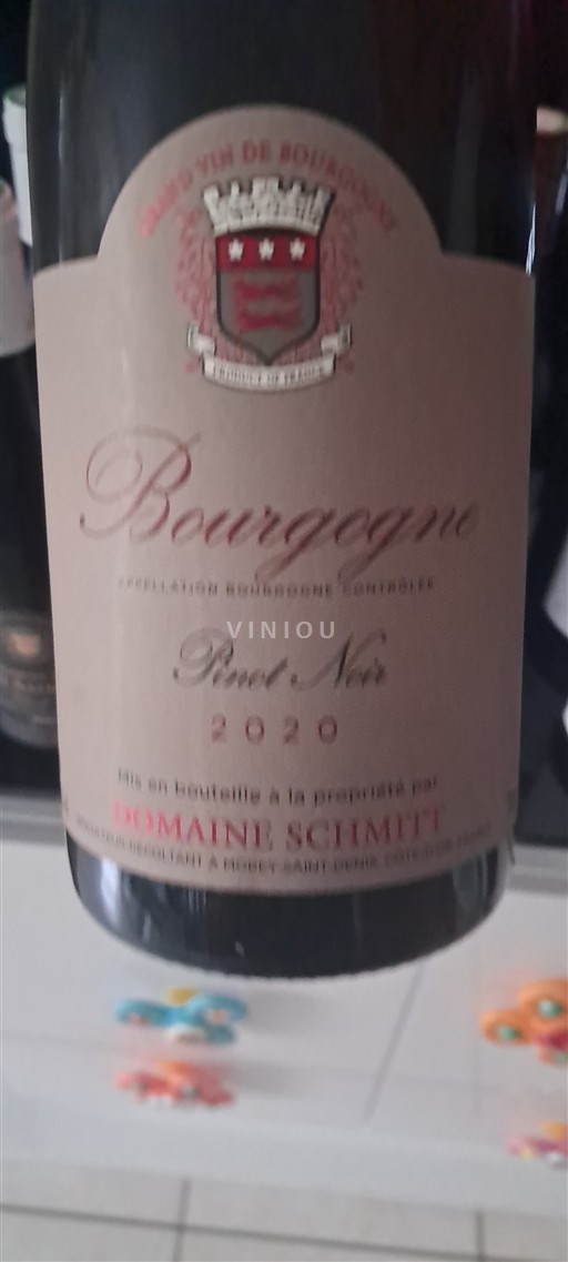 Bourgogne Domaine Schmitt 2020