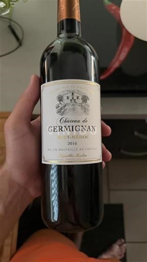 Bordeaux Haut-Médoc Château Germignan 2016