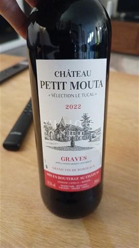 Bordeaux Graves Château Petit Mouta Sélection Le Tucau 2022
