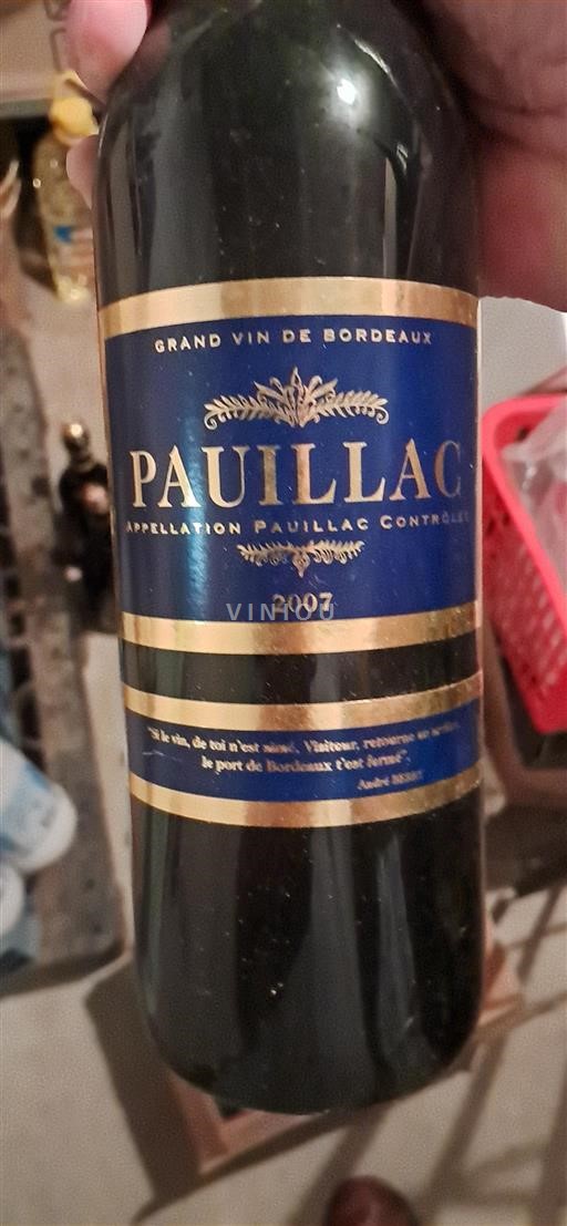 Bordeaux Pauillac Marquise de Lassime 2007